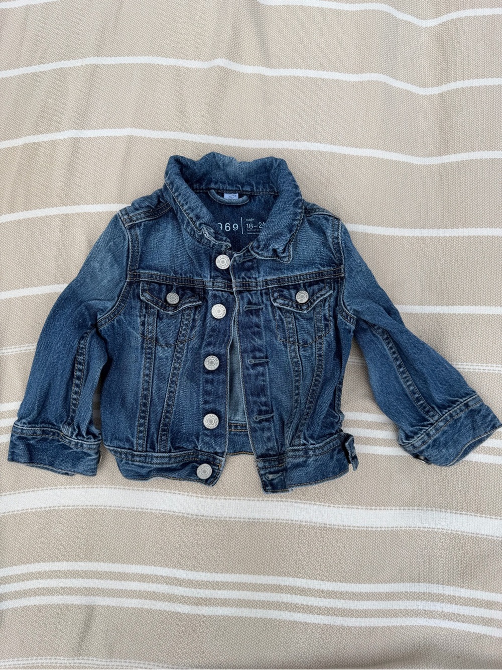 GAP Dark Blue Denim Jean Jacket for Kids